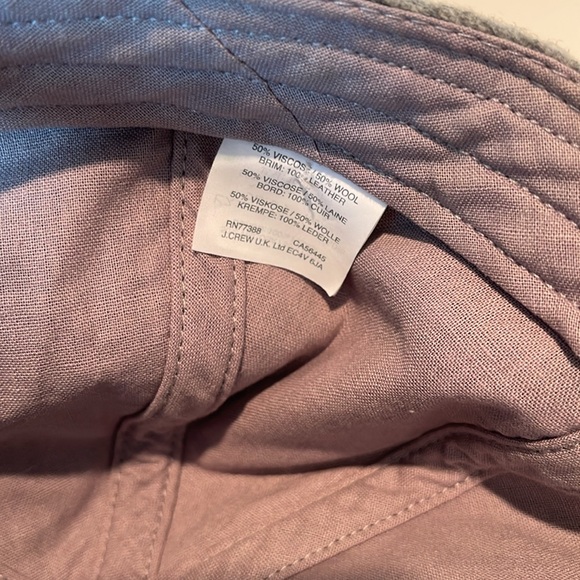 J. Crew Wool & Leather Baseball Cap - Picture 5 of 6